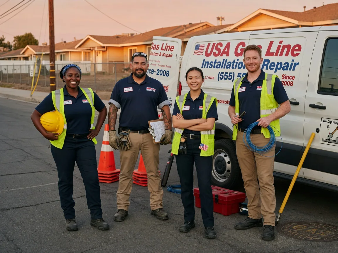 Gas Line Installation company in Churubusco, NY